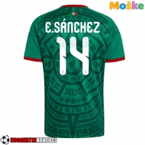 Moške Nogometnih dresov Mehika Erick Sanchez #14 Domači SP 2026 Kratki rokavi